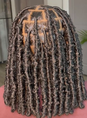 Butterfly Locs styled at Benstar Salon