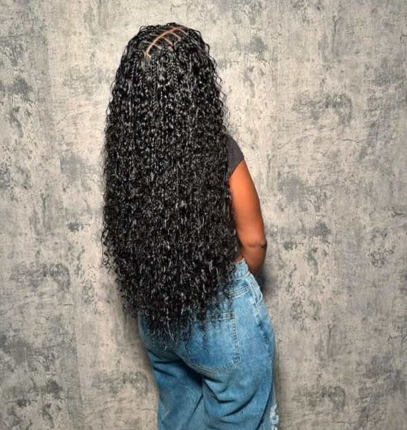 Gypsy Braids styled at Benstar Salon