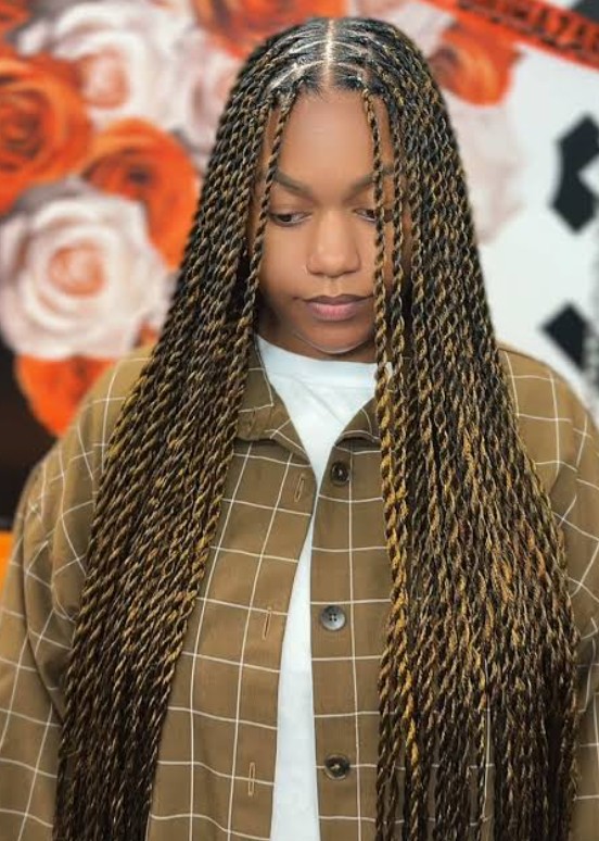 Senegalese / Passion Twist styled at Benstar Salon